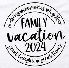 Vacation Tshirt Ideas, Family Reunion Shirts, Reunion Shirts, Family Get Together, Album Diy, Holiday Tops