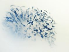 a flock of birds flying through the air in formation royalty illustration on white background stock images