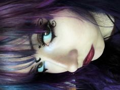 my photo dont repost Emmie Core, Cutesy Makeup, Whimsical Makeup, Cosmetic Aesthetic, Funky Makeup, Punk Makeup, Aesthetic Goth, Plum Pudding, Mazzy Star