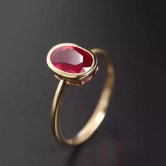 Silver Ruby Ring, Natural Ruby Ring, Ruby Rings, Ruby Wedding, Designer Rings, Zierlicher Ring