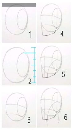 the steps to draw an object with circles and lines on it's sides, including one