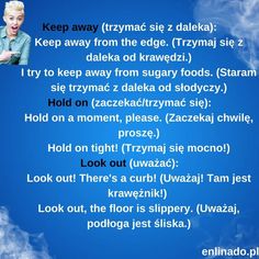 English Sayings, Basic English, Advanced English, Blue