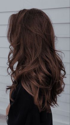 Pelo Cafe, Rambut Brunette, Spring Hair Color, Dark Brown Hair Color, Long Brown Hair