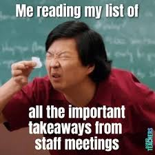 20 Memes That Sum Up What Staff Meetings Are Really Like For Teachers Staff Meeting Humor, Meeting Memes, Meetings Humor, Teaching Memes, Staff Meeting, Teacher Quotes Funny, Teaching Humor, Teacher Problems, Staff Meetings