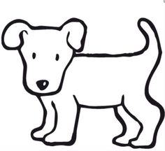 a black and white drawing of a dog