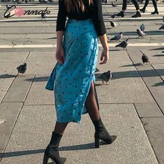 Retro High-waist Winter Skirt, Blue Long Skirt For Winter, Retro High Waist Winter Skirt, High Waist Retro Winter Skirt, Blue Winter Skirt Bottoms, Blue High-waisted Winter Skirt, High-waist Blue Skirt For Winter, High Waist Blue Skirt For Winter, Retro Blue Party Skirt