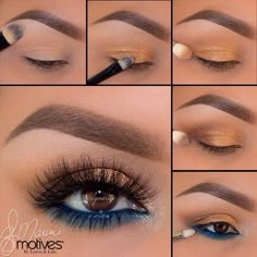 Makeup Definition, Makeup Zombie, Khol Eyeliner, Make Up Designs, Revolution Eyeshadow, Eyeshadow For Brown Eyes, Sleek Makeup, Smokey Eye Makeup Tutorial