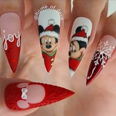 Nagel Tips, Cute Christmas Nails, Winter Nail Designs, Winter Nail