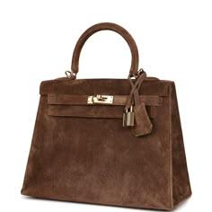 This Kelly, in the Sellier style, is in Brown doblis with gold hardware and has tonal stitching, two straps with front toggle closure, clochette with lock and two keys, single rolled handle and removable shoulder strap.The interior is lined with Brown suede and has a zipper pocket with an Hermes engraved pull and one pocket on the opposite side.Collection: G SquareOrigin: FranceCondition: Vintage; Excellent to Mint - This bag retains its shape. There's some plastic on the hardware but there's vi Hermes Vintage Bag, Kelly Hermes Bag, Vintage Kelly Bag, Vintage Brown Bag, Vintage Hermes Bag, Kelly Hermes, Hermes Kelly Sellier, Hermes Kelly 25, Hermes Bolide