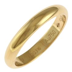 Used Cartier Wedding Band Ring, Size 16.5, 18k, Unisex, Cartier (Sku: Gzl14q2s) === General === Brand : Cartier === Design === Type : Band Ring Gender : Men,Women Material : Yellow Gold (18k) === Size === Other Size : 16.5 === Included Items === Accessories Notice : Before Purchasing, Please Refer To The Images Of The Accessories Included With The Item. === Condition === Condition : Used (Like New) Ranking : Rank Sa Used - Hardly Any Traces Of Usage Nice Item Or Refurbished Item Seller Ranking : Cartier Wedding Band, Cartier Wedding Bands, Jewelry Cartier, Cartier Jewelry, Wedding Band Ring, Wedding Ring Bands, Band Ring, Cartier, Wedding Band