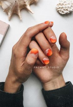 71 Fall Nail Designs to Fall in Love with: Fall Nails to Inspire Trendy Manicure, Glitter French Manicure, Get Ready For Fall