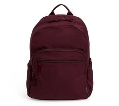 From laptops to books to workout gear, this campus backpack is perfect for your everyday essentials. From Vera Bradley. Campus Backpack, Everyday Essentials, Workout Gear, Recycled Cotton, Fashion Handbags, Vera Bradley, Everyday Essentials Products, Laptop, Backpacks