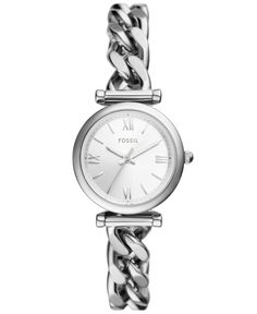 in stock Watches Silver, Chain Watch, Fossil Watches Women, Silver Watches Women, Fossil Watches, Three Hands, Purse Jewelry, Steel Watch, Stainless Steel Watch