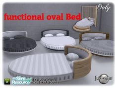 an advertisement for a bed that has been designed to look like it is made out of foam