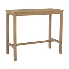 PRICES MAY VARY. Item Dimensions : 47.3L x 23.8W x 42H inches. Material : Wood. Assembly required Distressed Acacia brown finish overall Suitable for dining, desking or entryway use Designed to coordinate with our most popular bar height stools Brace piece provides stability and foot rest Assembled dimensions: 27.25"w x 23.75"d x 42"h Extra Kitchen Counter Space, Kitchen Counter Space, Backless Stools, Bar Height Table, Bar Height Stools, Wood Bar Stools, Desk Space, Modern Bar, Pub Table