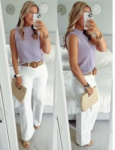 Trendy Non-stretch Flare Jeans For Work, Elegant Non-stretch Jeans For Work, White Full-length Jeans For Work, Classic Full-length Flare Jeans For Work, Chic High-rise Flare Jeans For Workwear, Job Outfits, Teacher Fashion, Closet Wardrobe