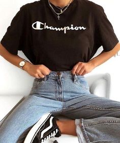 Teenager Outfits, Mode Inspo, Sporty Outfits, Mode Vintage, Looks Style, Mode Inspiration, Looks Vintage, Outfits Casuales