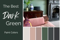 the best dark green paint colors