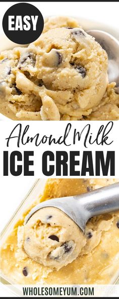 Sugar-Free Almond Milk Ice Cream Recipe Keto Almond Milk Ice Cream, Keto Almond Milk Recipes, Low Carb Ice Cream Recipe Machine, Almond Milk Pudding Recipe, Keto Recipes With Almond Milk, Desserts With Almond Milk, Sugar Free Ice Cream Recipes For Machine, Ww Ice Cream Recipe