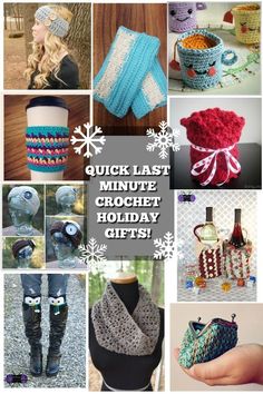 Twas the night before Christmas and all through the housenot a creature was stirringexcept for the crafterQuickTake a look at these last minute gifts to whip up for your holiday listLet's start by giving you a bit of a breakThe holidays are getting closerand you have a few…Continue Reading → Quick Crochet Gifts Last Minute, Crochet Gifts For Ladies, Last Minute Crochet Christmas Gifts, Christmas Gifts To Crochet, Easy Crochet Items To Sell, Crochet Quick Gifts, 1 Day Crochet Projects, Quick Easy Crochet Gifts, Quick Crochet Gifts Free Pattern