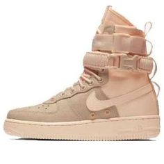 Nike Womens WMNS SF Air Force 1 'Orange Pulse' Crimson Tint/Orange Pulse-Oil Grey-Crimson Tint 857872-800 Tennis Nike Air Force, Daycare Recipes, Nike Sf Air Force 1, Nike Sf, Hot Sneakers, Nike Store, Military Inspired, Stylish Sneakers, Ankle Straps