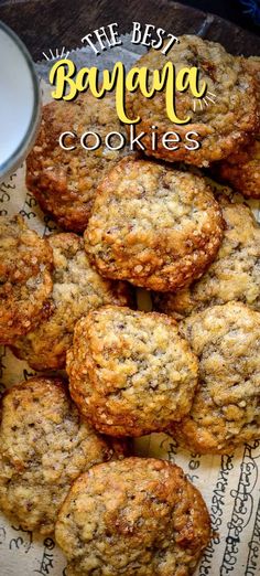 the best banana cookies recipe ever