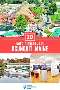 the best things to do in ognquiutt, maine with text overlay