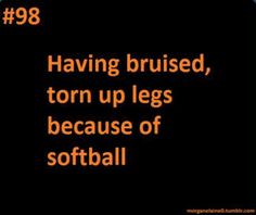 All the time but i wouldnt have it any other way Softball Funny, Softball Problems, Softball Bows, Softball Stuff, Softball Season, Softball Catcher