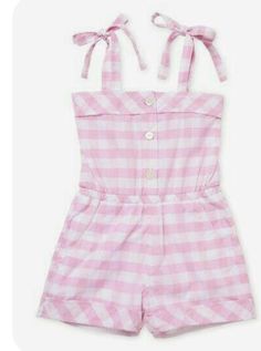 One Piece Romper, Pink Romper, Flower Girl Dresses Tutu, Girl Dress Patterns, Kids Designer Dresses, Frocks For Girls