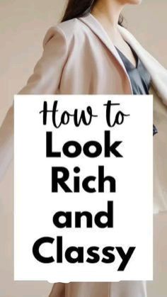 Dijbi Fashion Mistake, Look Rich And Classy, Rich And Classy, Woman Tips, Look Rich, Elegance Fashion, Essential Fashion, Daily Hacks, Minimal Boho