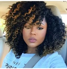 Big hair Curly Crochet Hair Styles, Crochet Braids Hairstyles, Hair Crush, Crochet Braids, Crochet Hair Styles, Black Girls Hairstyles, Big Hair, Protective Hairstyles, Hair Dos