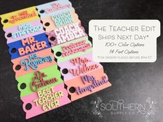 the teacher edit ships next day gift tags