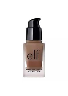 e.l.f. Flawless Finish Foundation, Oil Free Medium Coverage 560Chocolate 0.68fl oz. 81387 cool Red Undertones Foundation Elf, E.l.f Foundation, Elf Powder Foundation, Elf Flawless Finish Foundation, Elf Foundation, Media Coverage, Oil Free