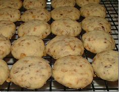 freshly baked cookies cooling on a rack in the oven, ready to go into the oven