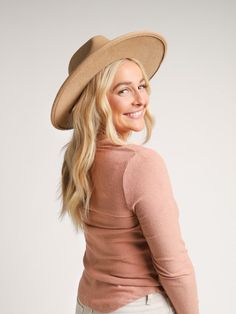 Our favorite fall looks are complete without a boutique hat! Throw on the "Fall Favorite Felt Hat" with a cute dress, booties, and a layered necklace for a winery day with friends. These hats are also perfect for a Nashville trip with a denim jacket, skort, and cowboy boots! PRODUCT DETAILS: Felt Hat 4 Color Options - Bone/Taupe, Tan/Whiskey, Black/Whiskey, Black/Black Faux Leather Band Gold Hardward MATERIAL AND CARE: 100% Polyester Hand Wash Gently and Separately or Dry Clean SIZING INFORMATIO Fitted Fedora Hats For Fall, Wide Brim Fedora For Fall, Fall Fedora With Short Brim For Country Events, Fall Fedora For Country Events With Short Brim, Fitted Fall Hat With Short Brim, Short Brim Fedora For Country Events In Fall, Fitted Short Brim Hat For Fall, Western Style Party Hat For Fall, Western Party Hat For Fall