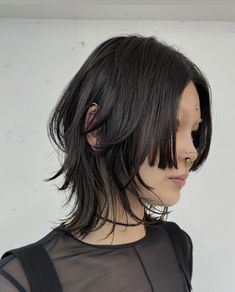 Easy Hair Cuts, Short Shag Hairstyles, Short Shag, Dyed Hair Inspiration, Shag Hairstyles, Girl Haircuts, Mullet Hairstyle, Cut My Hair, Aesthetic Hair