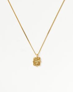 Lucy Williams Engravable Beaded Square Coin Pendant Necklace | 18ct Gold Plated Vermeil. A Classic, Reimagined. Set on a Delicate Mini Curb Chain, this Versatile Necklace Features an Engravable Square Beaded Coin Inspired by Ancient Rome. Lend It More Impact by Styling with a Long Pendant Necklace. Metal: 18Ct Recycled Gold Plated Vermeil on Recycled Sterling Silver Pendant Dimensions: 14. 3mm X 8. 8mm Length: 510mm Weight: 5. 1g Product Code: Lwa-G-N4-Ns Beaded Square, Lucy Williams, Malachite Necklace, Horn Necklace, Coin Pendant Necklace, Long Pendant Necklace, Long Pendant, Ancient Rome, Coin Necklace