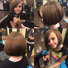 Classic bob haircut for little girls Classic Bob Haircut, Hairstyle Trends, Girl Haircuts