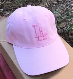 PINK LA, I Love LA Baseball hat Vintage Style Unstructured Cap Adjustable buckle strap closure. 100% Washed cotton. Cute Pink Snapback Baseball Cap, Trendy Pink Adjustable Dad Hat, Trendy Adjustable Pink Dad Hat, Trendy Pink Dad Hat One Size, Pink Snapback Fitted Hat, Casual Pink Snapback Fitted Hat, Pink Snapback Fitted Hat Casual Style, Trendy Pink Dad Hat With Curved Visor, Casual Pink Dad Hat For Streetwear