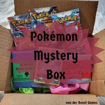 the pokemon mystery box is packed with candy