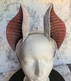 Bat Ears Costume, Vintage Bat Halloween Costume, Bat Ears Diy, Diy Bat Ears, Vintage Bat Costume, Modern Vampire Costume, Bat Costume Makeup, Vampire Bat Costume, Bat Costume Halloween