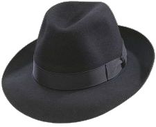 Elegant Black Panama Hat For Formal Occasions, Elegant Formal Panama Hat Fedora, Luxury Flat Brim Hat For Formal Occasions, Luxury Formal Panama Hat With Flat Brim, Luxury Fur Felt Fedora For Kentucky Derby, Elegant Formal Panama Fedora Hat, Formal Luxury Flat Brim Panama Hat, Elegant Brimmed Panama Hat For Winter, Luxury Fitted Panama Hat For Formal Occasions