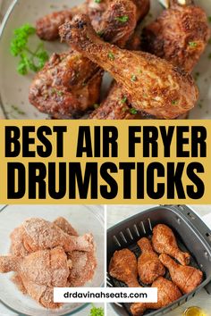 Steps to make air fryer drumsticks Air Fryer Drumsticks, Air Fryer Chicken Leg Recipe, Air Fryer Chicken Drumsticks, Easy Air Fryer Chicken, Chicken Drumsticks Recipe, Drumsticks Recipe, Fried Chicken Legs, Drumstick Recipes, Chicken Drumstick Recipes