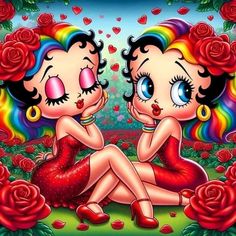 Random Art, Puerto Rican, Betty Boop, Pretty Dresses, Art Work, Beautiful Art, Hello Kitty, Kitty, Dresses