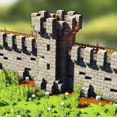 Minecraft Stone Wall