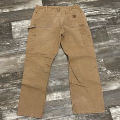 Vintage Carhartt Pants Double Knee A Couple Of Dirt But You Can Wash It Away Vintage Carhartt Pants, Clothing Wishlist, Carhartt Pants, Men Carhartt, Pants Vintage, Vintage Carhartt, Cargo Pant, Tan Brown, A Couple