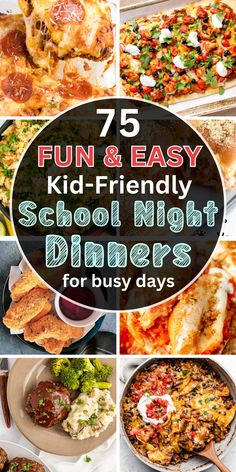 Back to School dinner ideas healthy School Dinner Ideas, School Night Dinners, Back To School Dinner Ideas, Back To School Dinner, Fast Easy Dinner, School Dinner, Cheap Family Meals, Fast Dinner Recipes, Fun School