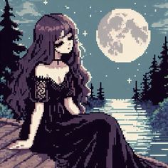 Ethereal Pixel Art, Nostalgic Art, Summer Nights, Summer Vibes, Art Girl, Pixel Art, Art