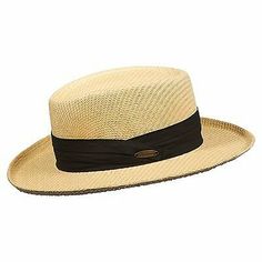 Panama Jack Gambler Straw Hat - Lightweight, 3" Big Brim, Inner Elastic Crafted out of a matte toyo, this Panama Jack lightweight boonie bucket fishing hat is pack-able and designed with a chin cord & adjustable toggle, eyelets (air vents), side snaps, inner sweatband, and a floating 3" big brim for ultimate UPF (SPF) 50+ UVA/UVB sun protection. Escape Everyday! When you're spending your day outdoors - whether you're working in the yard, golfing, fishing, hiking or lounging on the beach - it's i