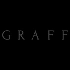 the word graff on a white background